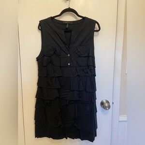 Sleeveless BCBG tiered dress size large